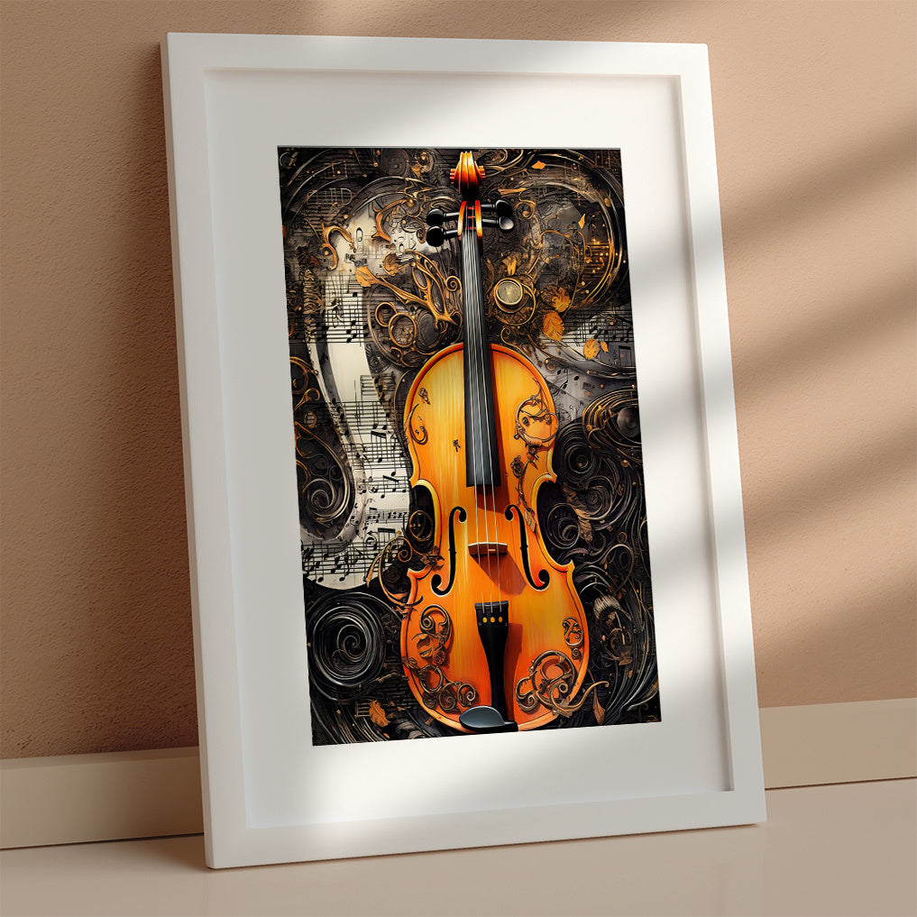 Modern Art Cyberpunk Serenade Posters A4
