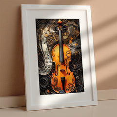 Modern Art Cyberpunk Serenade Posters A4
