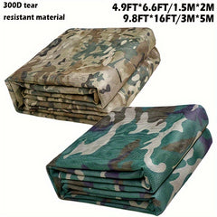 300D Camo Burlap Camouflage Netting for Camping Concealment Blinds