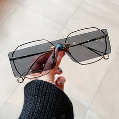 Y2K Candy Hollow Metal Sunglasses UV400