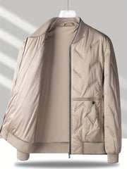 Men's Padded Outdoor Baseball Jacket for Autumn and Winter