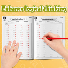 Multiplication Book for Kids: Daily Math Practice with Colorful Illustrations