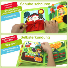 My First Farm Book Busy Board for Youngsters - Animals, Tools, Weather