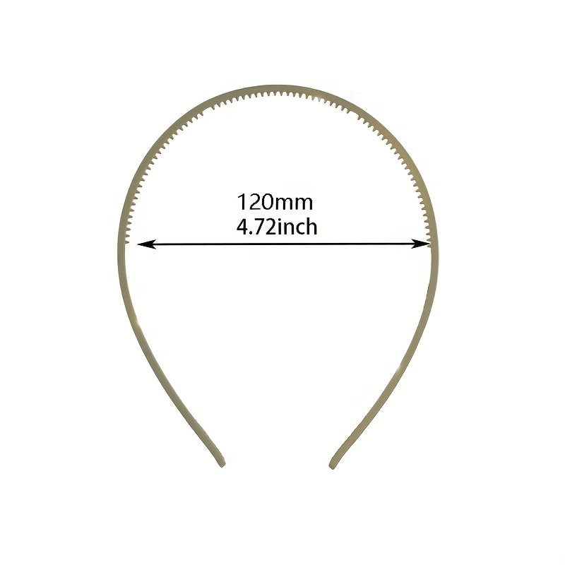 Matte Skinny Headband Non slip Waterproof Sweet Hair Accessories Girls Women