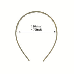 Matte Skinny Headband Non slip Waterproof Sweet Hair Accessories Girls Women