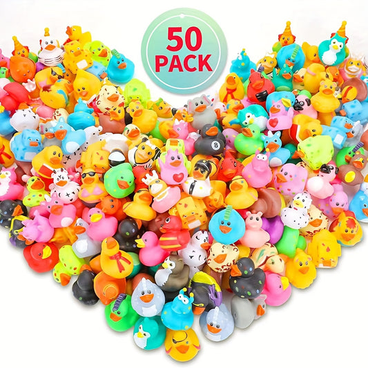 Rubber Ducks Toy Duckies For Kids and Toddlers 10 Pack