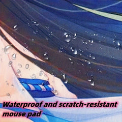 Large Mouse Pad Gaming Desk Mat Animation Pattern Non-slip Rubber Protection