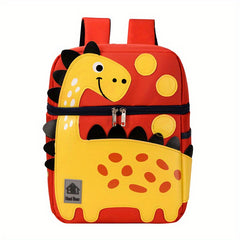 Dino Schoolbags For Boys And Girls Kindergarten Backpack With Rein