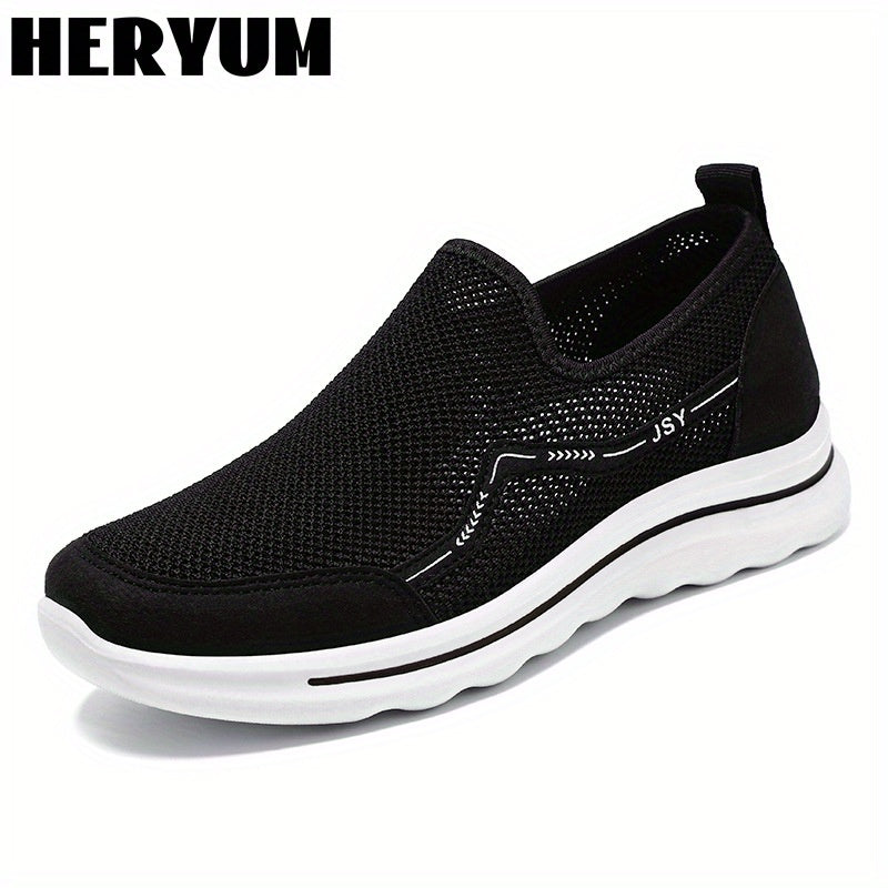 Women's Mesh Slip-On Sneakers Lightweight Breathable Casual Shoes