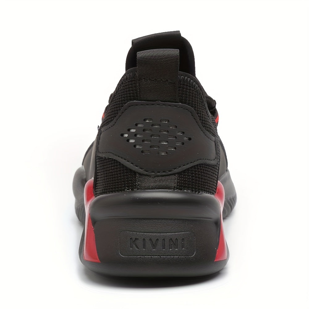 Men's Reflective Steel Toe Anti-skid Safety Work Shoes