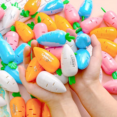 Cartoon Carrot Pencil Sharpener Stationery Candy Pencil Sharpener