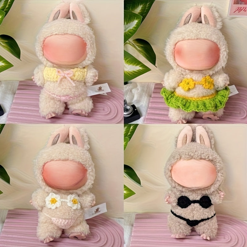 Labubu & Bikini Doll Clothes Set for 15" Dolls