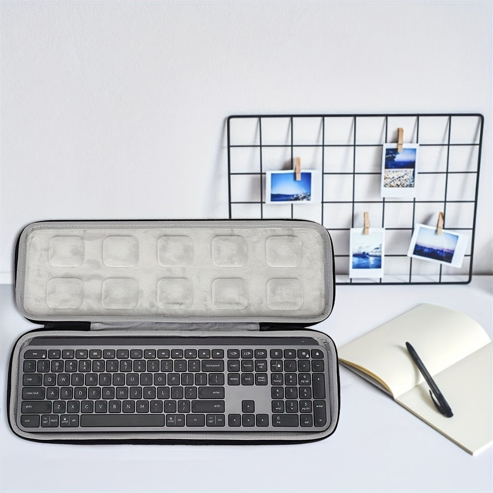 Portable Keyboard Storage Bag Travel Zipper Shockproof Container