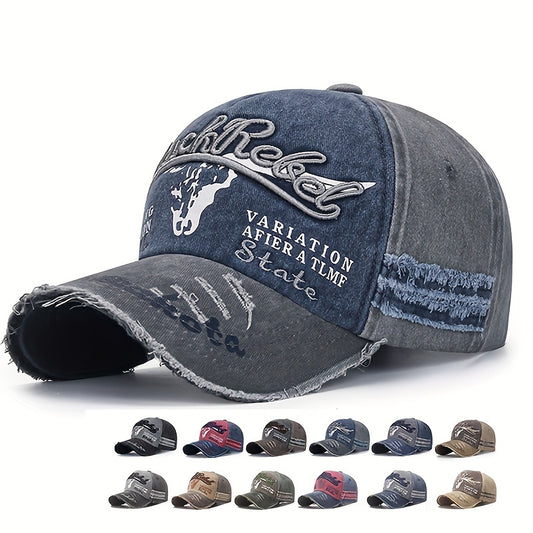 Men's Retro Embroidered Baseball Cap
