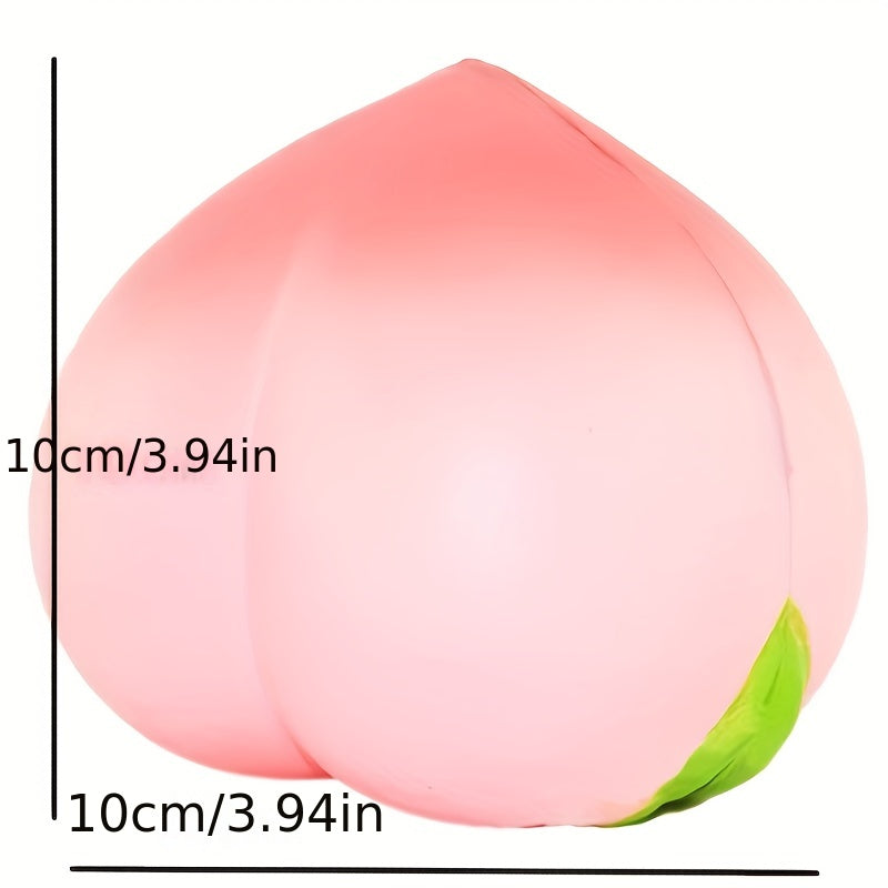 Big Peach Decompression Toy Pop Fidget - Gift For Stress Relief
