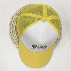 Love Dog Trucker Hat Cartoon Printed Baseball Cap Mesh Sun Hats