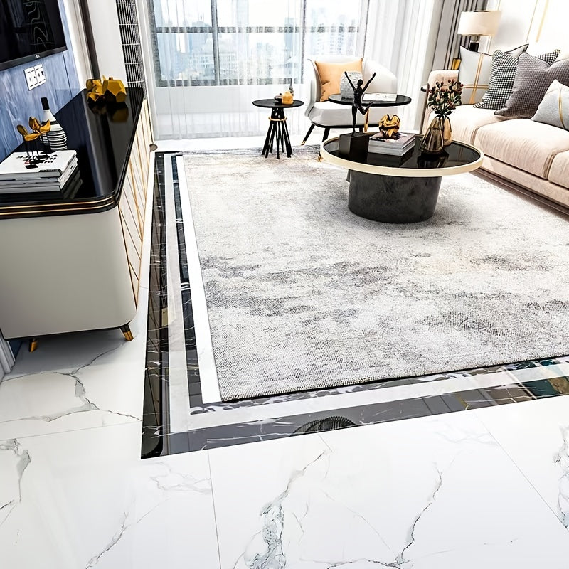 Marble Texture Peel And Stick Wall Border Sticker 9 499