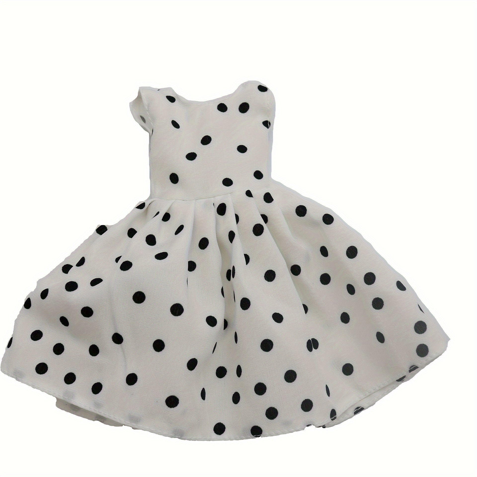 Polka Dot Dress Party Outfit for 11.81 Inch Dolls