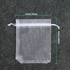 20pcs Drawstring Mesh Bags Wedding Gift Bags for Parties