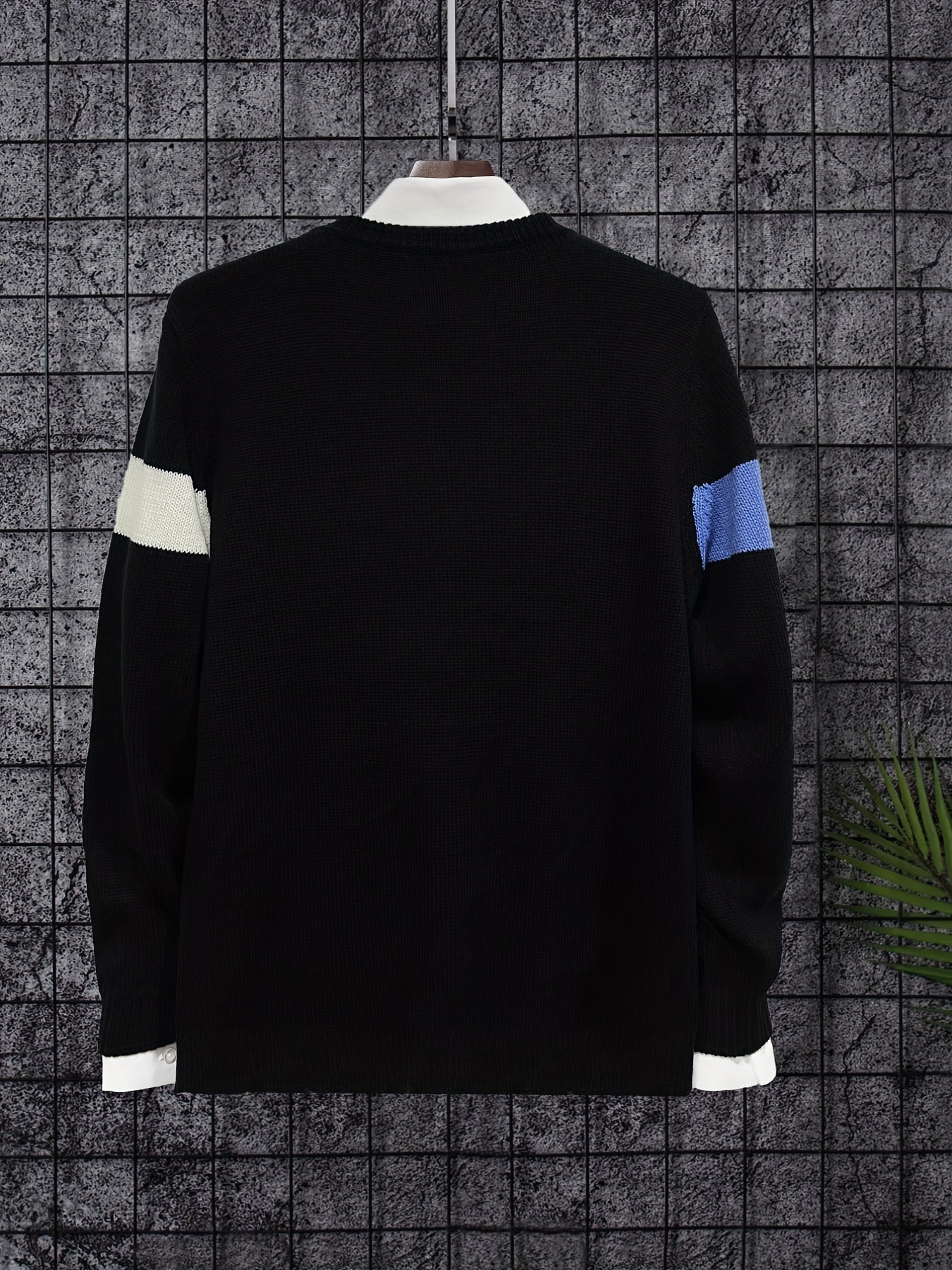 Men's Casual Pullover Knit Soft Sweater