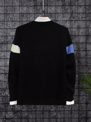Men's Casual Pullover Knit Soft Sweater