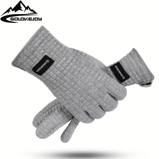 Winter Velvet Warm Gloves Touch Screen Windproof