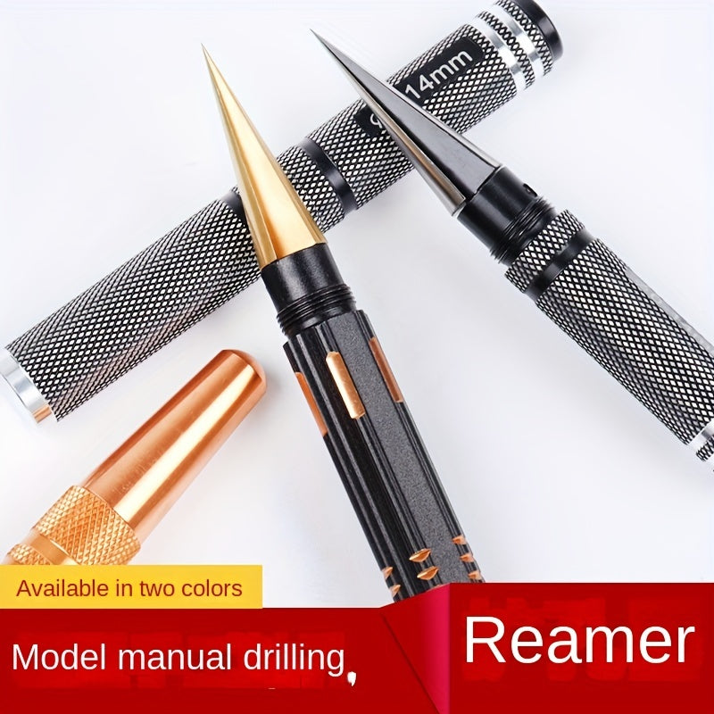 Reaming Drill Hole Opener Set DIY Model Making Woodworking Tool Punching Machine