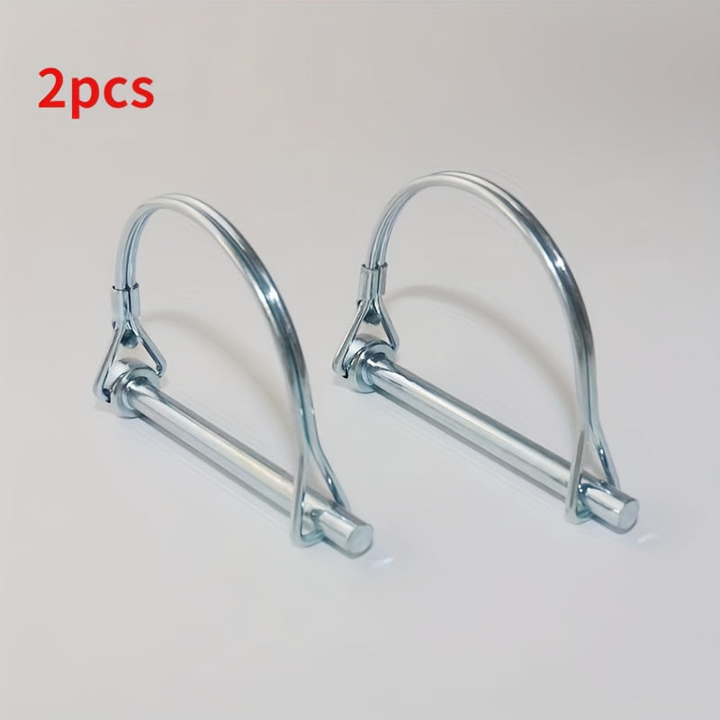 2pcs Stainless Steel 316 PTO Pin Round Arch Wire Shaft Locking Lock Pin