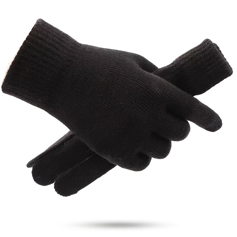 Winter Thermal Touch Screen Coldproof Gloves Teddy Chunky Knit