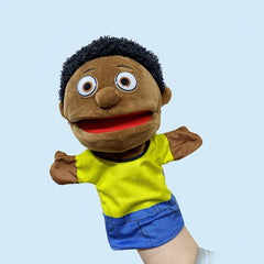 Family Hand Puppets - Multicultural Finger Puppet Set