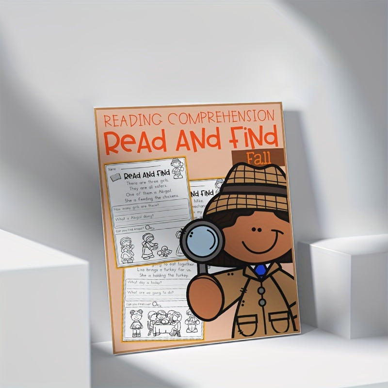 Interactive Halloween & Thanksgiving Reading Comprehension Worksheets