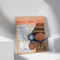 Interactive Halloween & Thanksgiving Reading Comprehension Worksheets