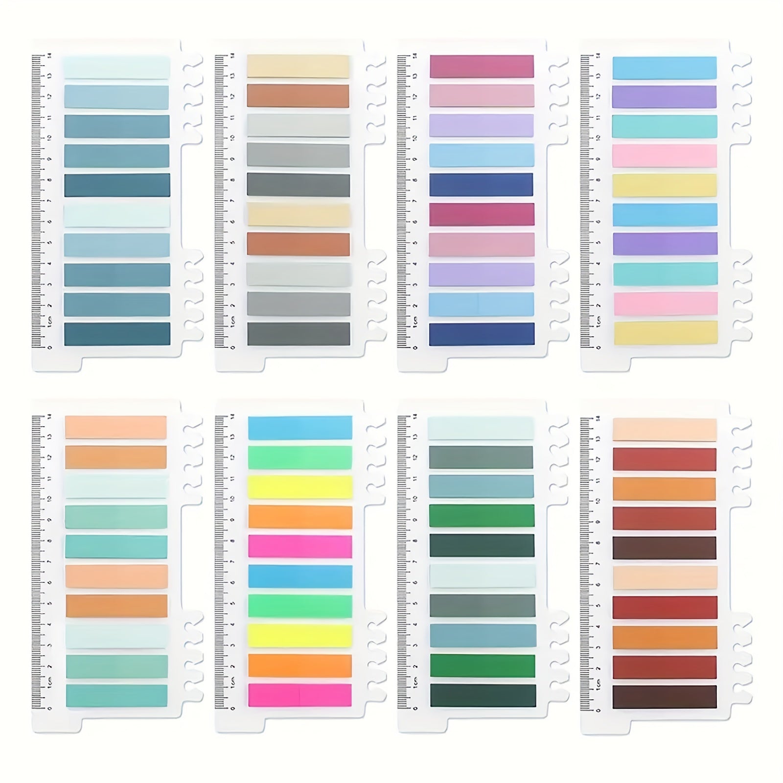 1600 Morandi Transparent Sticky Notes