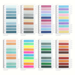 1600 Morandi Transparent Sticky Notes