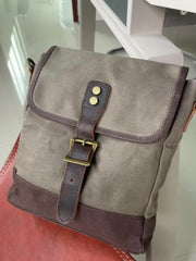 Waterproof Canvas Crossbody Bag Men Lightweight Sling Bag