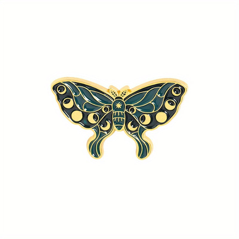 Alloy Butterfly Brooch Men's Daily Jewelry Decoration