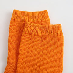 10 Pairs Girls Rainbow Candy Crew Socks for Kids