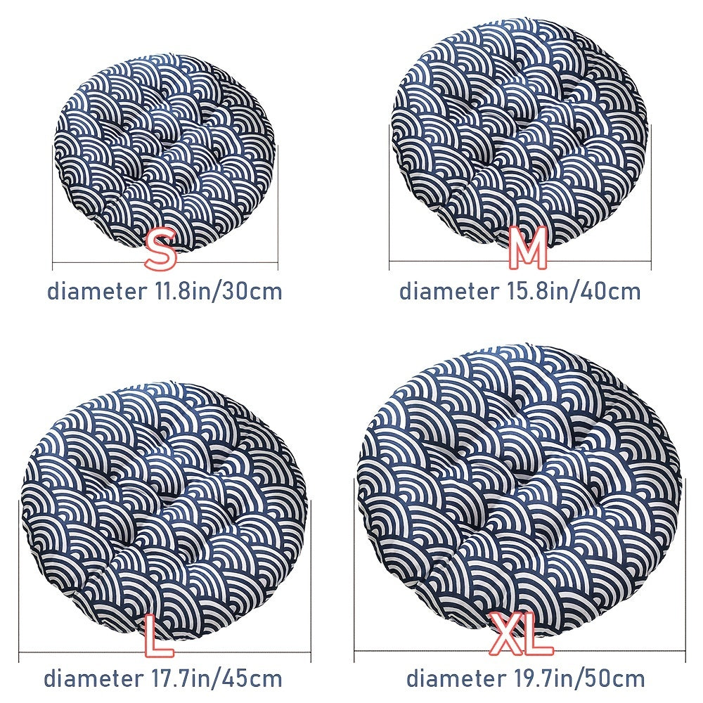 Cozy Round Cat Nest Mat, Thickened Fabric