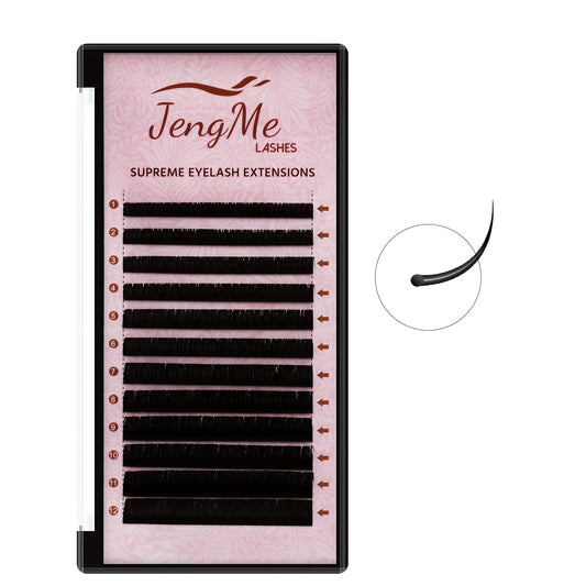 C D Curl 0.03 0.05mm Semi Permanent Eyelash Extensions