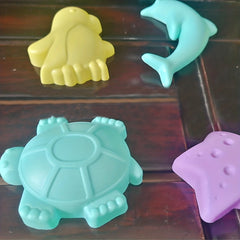 8-Piece Set Sea Animals Mold Sand Clay Tools