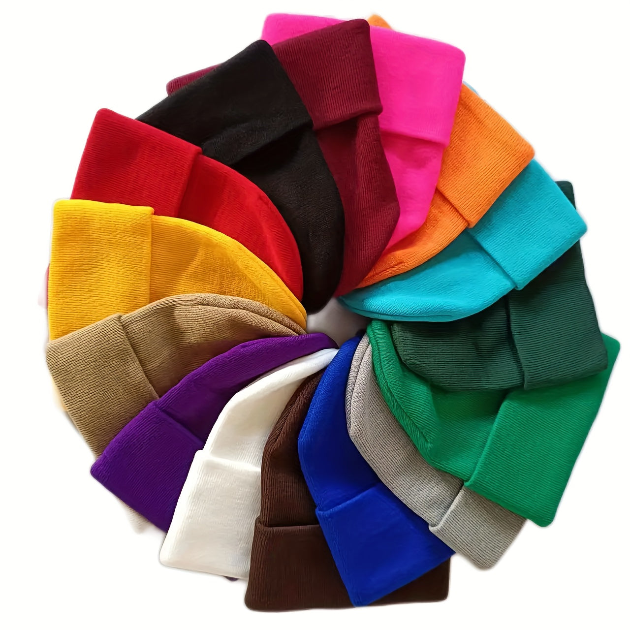 Beanies Hat Cap Knitted Warm Hat Winter Breathable Bucket Hat