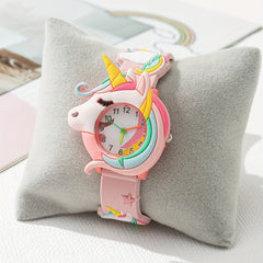 Cartoon Unicorn Watch Holiday Gift for Girls