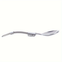Folding Tableware Salad Spoon Fruit Fork Outdoor Portable Cutlery