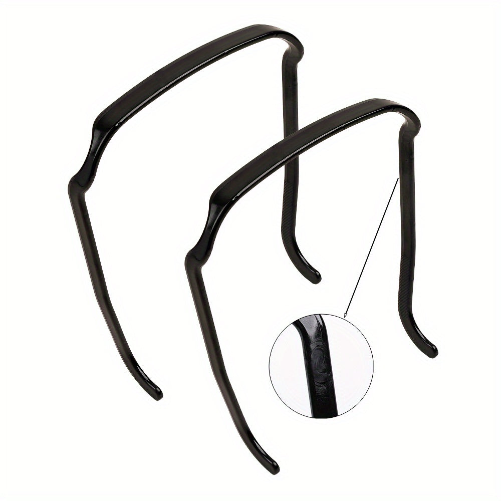 2pcs Curly Thick Hair Large Headband Invisible Hair Hoop Fixing Tool