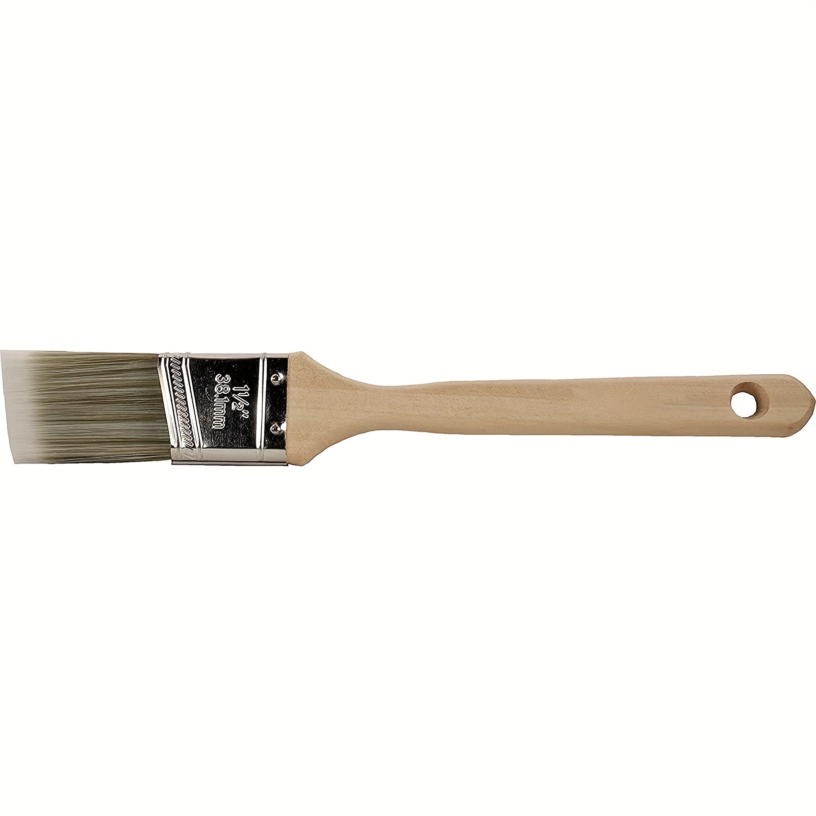 5pcs Paint Brushes Set - 2 Flat, 2 Angle, Stubby & 5 Angle Profession