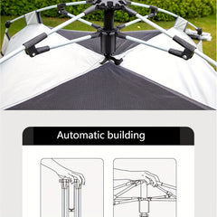Quick Opening Camping Tent Waterproof and Windproof with Sun Shade