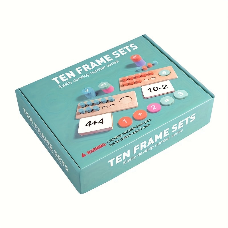 Wooden Math Toy for Addition & Subtraction
