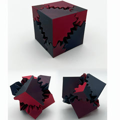 Colorful Square Gear Ball Toy Relaxation