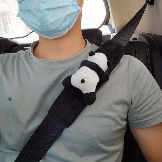 Soft Car Seat Belt Shoulder Pad Doll Couple Ornaments