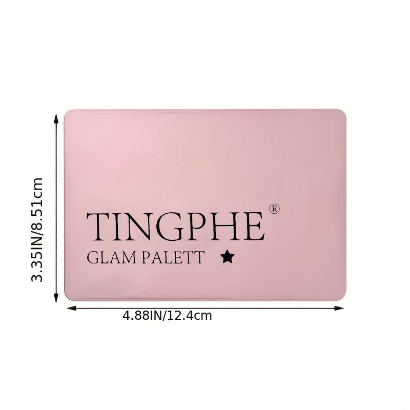 Pink Eyeshadow Palette 15 Colors Matte Shimmer Glitter Eye Shadow Makeup Kit